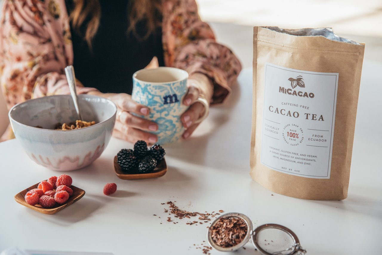 organic cacao tea